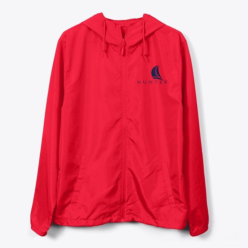 Light Full-zip Windbreaker, Five colors